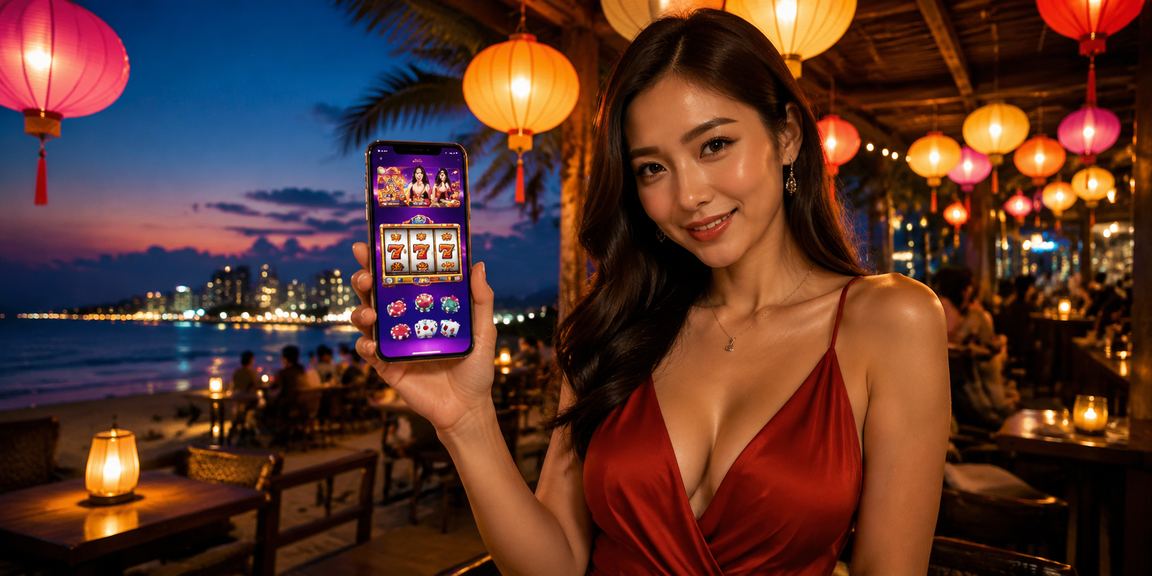 Chợ đêm Hội An minh họa trải nghiệm mobile casino bằng tiếng Việt