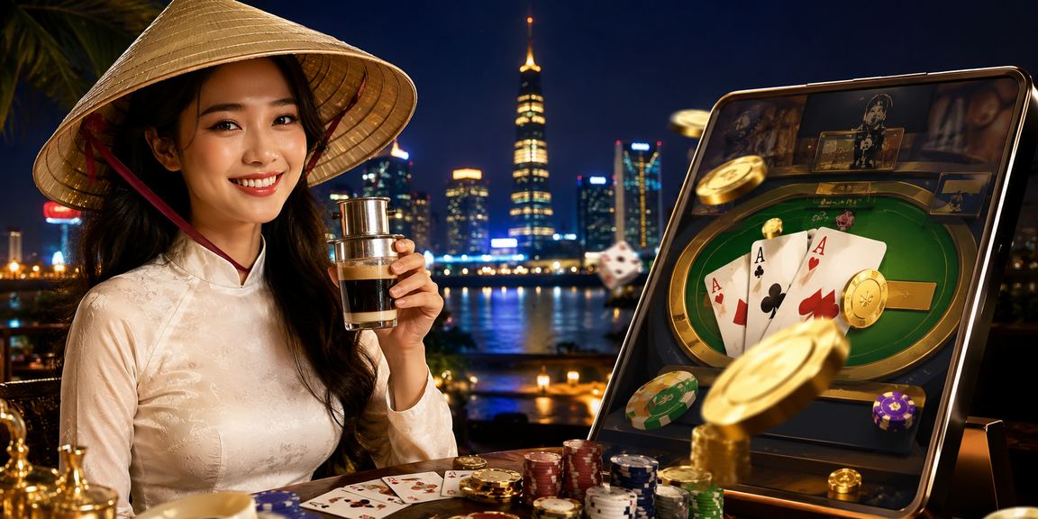 Bối cảnh Sài Gòn với trò chơi bài và trải nghiệm tiếng Việt bản địa